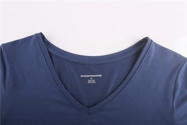 V Neck Ladies Active Quit Dry Top